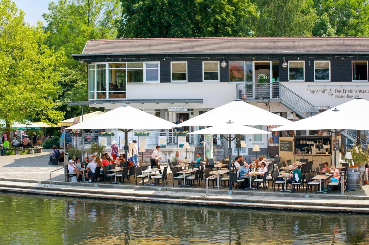 Spree. Hotel Am Hafen Luebbenau Exterior photo
